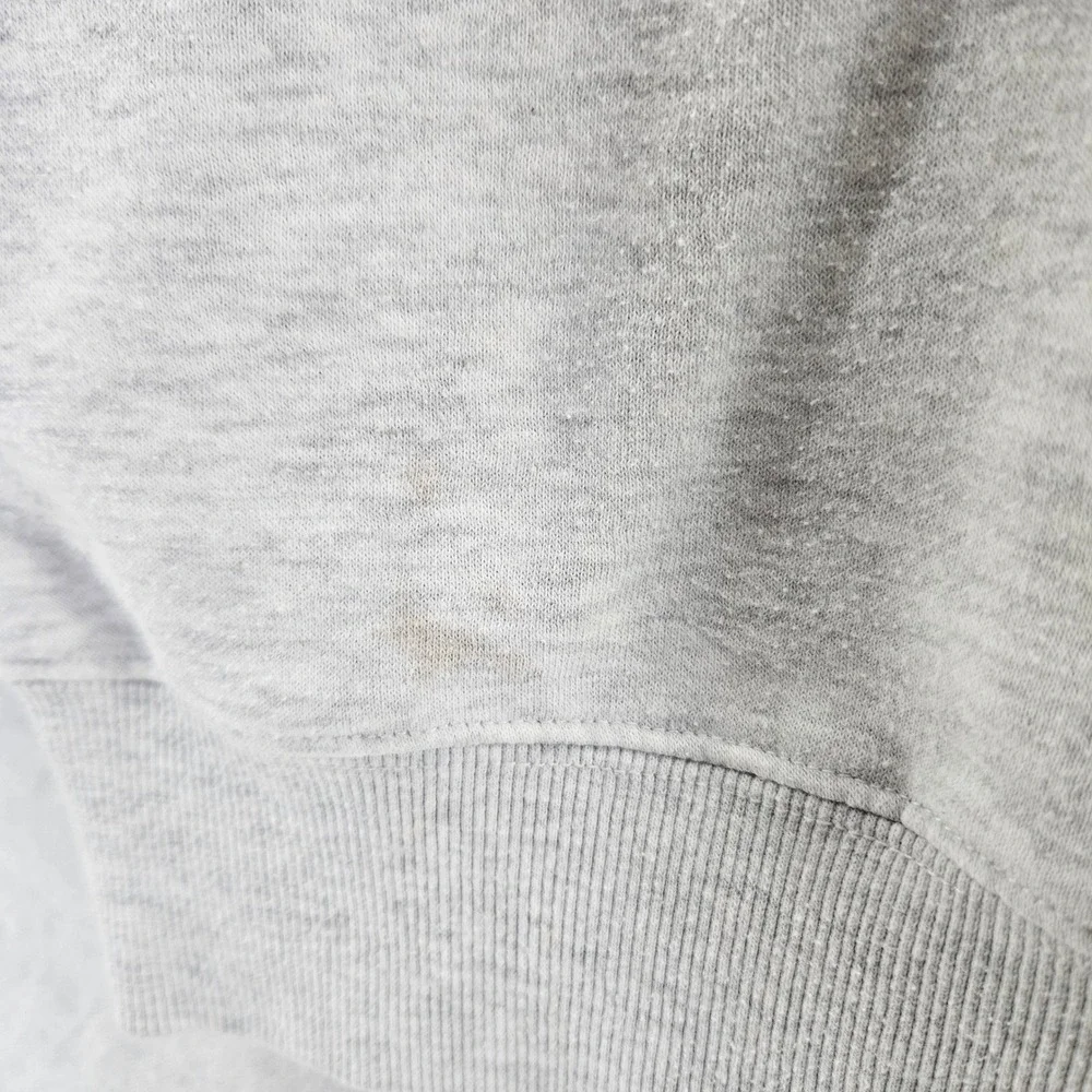 Kids Hurley‎ Light Gray Hoodie Sweatshirt Pullover Logo Sleeve Medium